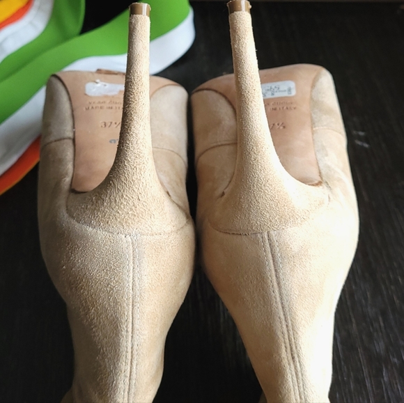 Jean-Michel Cazabat Peep-toe Sock Booties Heels 7.5 - Picture 6 of 9